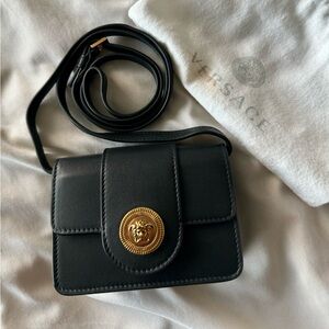 Versace Biggie Medusa Mini Crossbody Bag